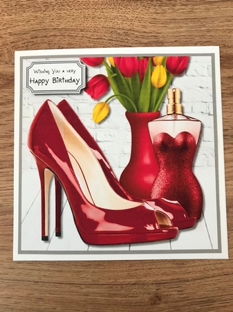 Lady in Red by Maxine Ottewell