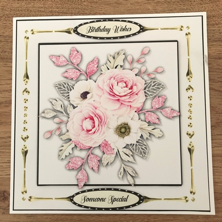 Gorgeous  Silvery Pink Roses by Maxine Ottewell