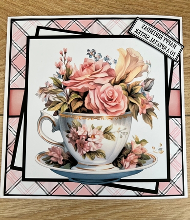 FLOWERS IN A TEACUP by Maxine Ottewell