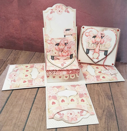 The Love Bug Exploding Box Surprise Kit. by Maxine SANDIAN