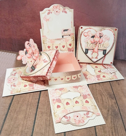 The Love Bug Exploding Box Surprise Kit. by Maxine SANDIAN