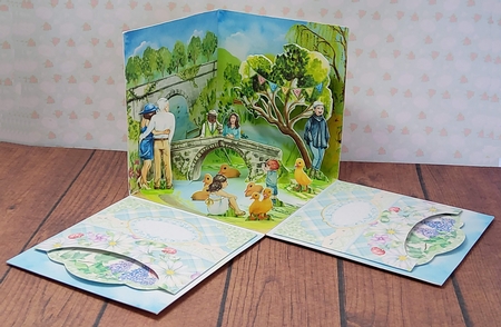 Its the Quacky Races Exploding Box Room for a Surprise Kit by Maxine SANDIAN