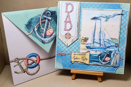 Anchors Aweigh 2 Simply Cards  by Maxine SANDIAN
