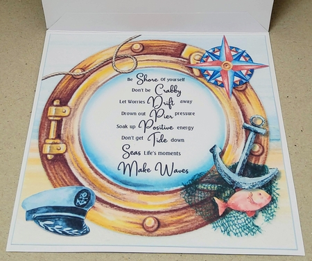 Anchors Aweigh 2 Simply Cards  by Maxine SANDIAN