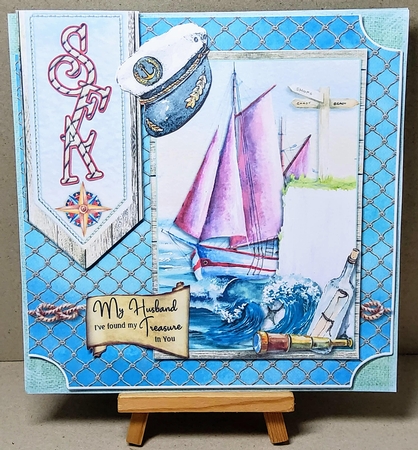 Anchors Aweigh 3 Simply Cards  by Maxine SANDIAN