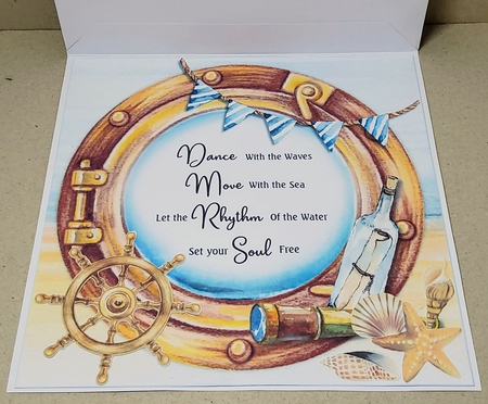 Anchors Aweigh 3 Simply Cards  by Maxine SANDIAN