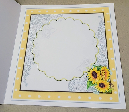 8x8 Mini Kit, Beautiful Sunflowers  by Maxine SANDIAN