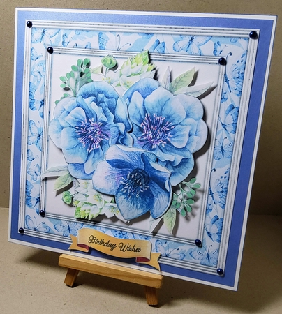 8x8 Mini Kit, Beautiful Bell Flowers by Maxine SANDIAN