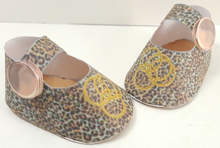 Leopard Print Baby Shoes by Maxine SANDIAN