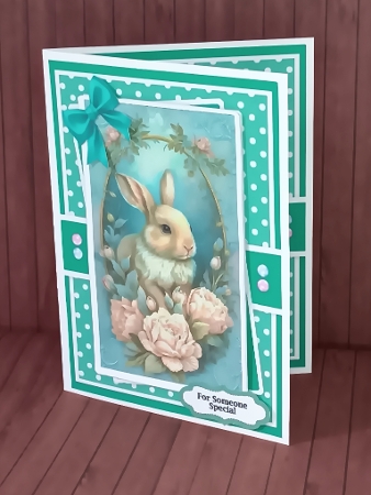 Sweet Spring Bunny by Maxine SANDIAN