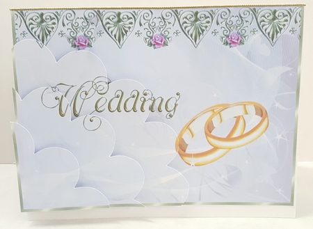 Wedded Bliss Corner Stacker Pop-up Card Kit 2 by Maxine SANDIAN