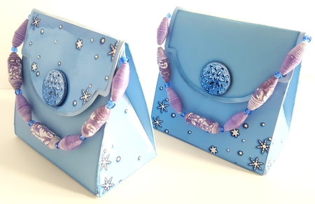 Christmas Purse Set 6 by Maxine SANDIAN
