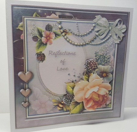 Reflections of Love Card Topper 2 by Maxine SANDIAN