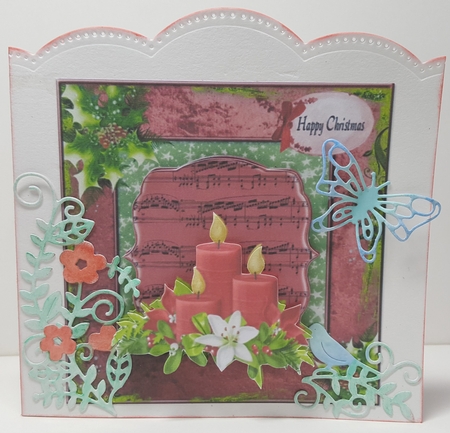 Christmas Candle 1 by Maxine SANDIAN
