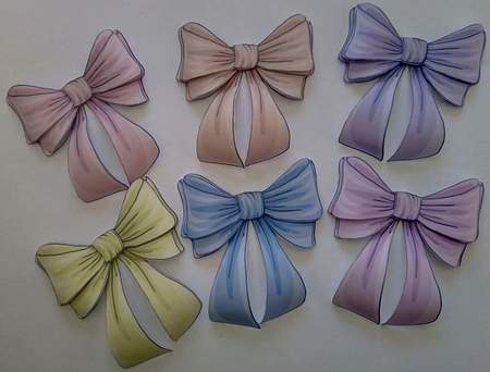 Bows Bows & More Bows - Design 4 by Maxine SANDIAN