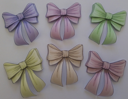 Bows Bows & More Bows - Design 5 by Maxine SANDIAN