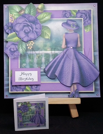Lady Camellia - Purple by Maxine SANDIAN