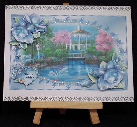 Peaceful Garden by Maxine SANDIAN