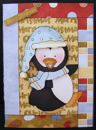 Cute Penguins 2 by Melanie Brewin