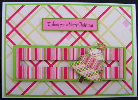 Oh Christmas Tree Slider Card by Melanie Brewin