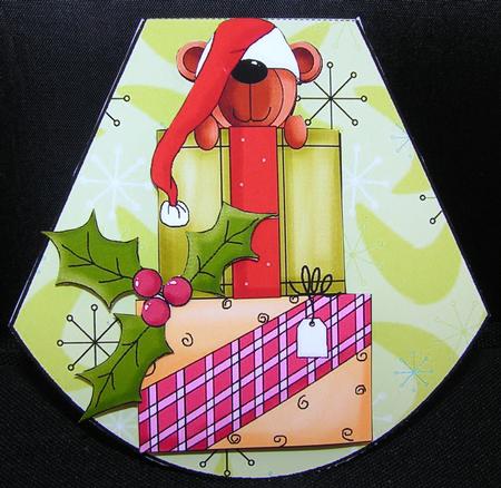 Teddy Bear Wobble Card by Melanie Brewin