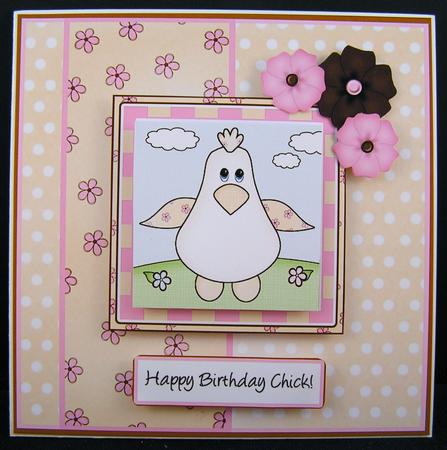 Daisy Chain Farm Quick Card by Melanie Brewin