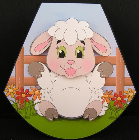 Summer Lamb Wobbler by Melanie Brewin
