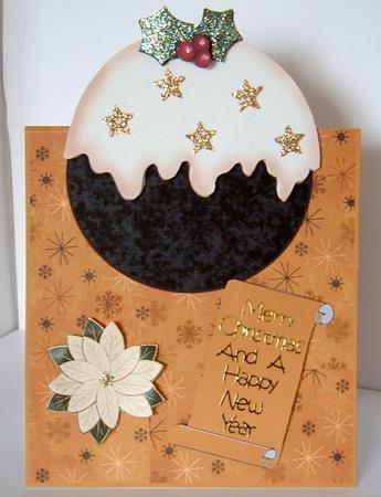 Christmas Pudding Over the Edge by Melanie Brewin