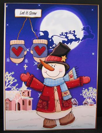 Mittens and Snowman by Melanie Brewin