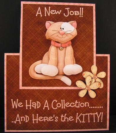 Here's the Kitty! - A4 Vertical Fold Back Card Sheet 1 by Melanie Brewin