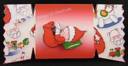 Babys First Christmas Cracker by Melanie Brewin
