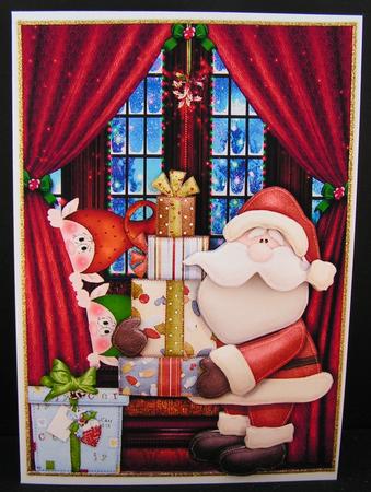 I Saw Santa Kissing -  by Melanie Brewin