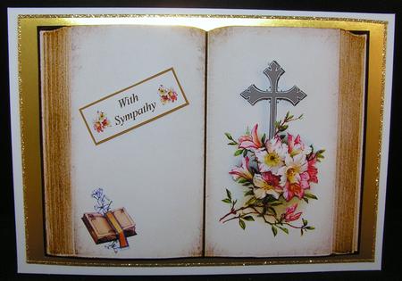 Cross on a Book by Melanie Brewin