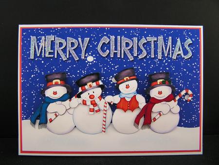 A Quartet of Snowmen by Melanie Brewin