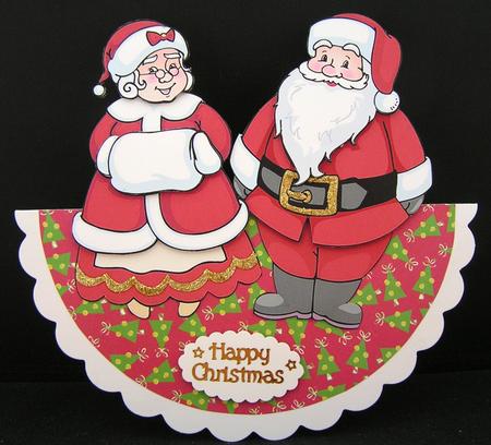 Mr & Mrs Claus by Melanie Brewin