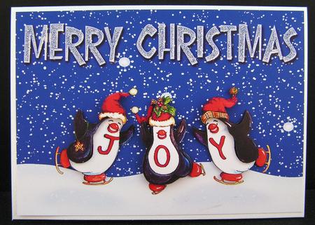 Joyous Penguins by Melanie Brewin