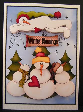 Snow Family by Melanie Brewin