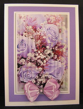 Birthday Wishes Lilac by Melanie Brewin