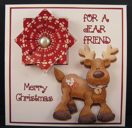 For a Dear Friend - Tea Bag Tiles and Decoupage by Melanie Brewin