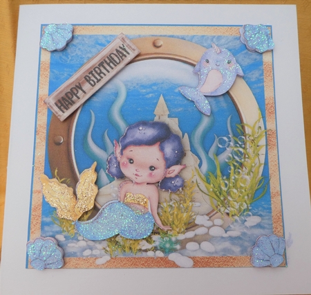 Mermaid Wishes Bumper kit  by MELLONIE-DAWN ADAMS
