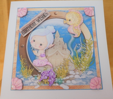 Mermaid Wishes Bumper kit  by MELLONIE-DAWN ADAMS