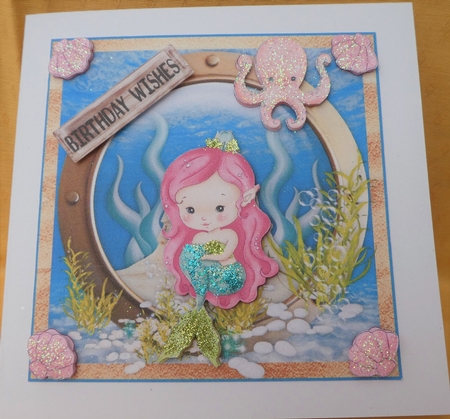 Mermaid Wishes Bumper kit  by MELLONIE-DAWN ADAMS