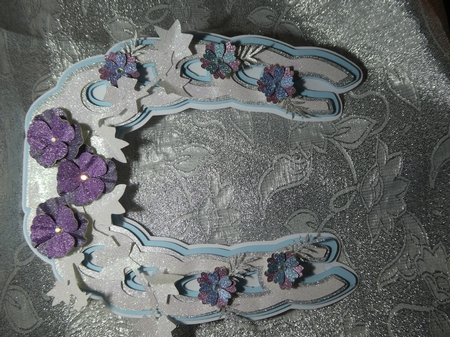 Bridal Horseshoe And Box  by MELLONIE-DAWN ADAMS