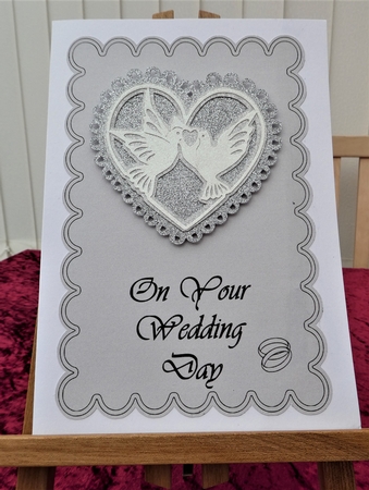 Doves Wedding Topper by MELLONIE-DAWN ADAMS