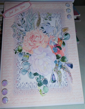 Beautiful Pink and White Roses by MELLONIE-DAWN ADAMS