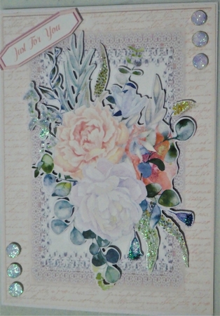 Beautiful Pink and White Roses by MELLONIE-DAWN ADAMS