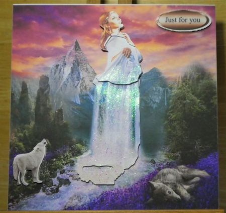 the lady of the falls  by MELLONIE-DAWN ADAMS
