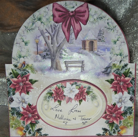 Jingle All The Way 02 Shaped Mini Page Kit  by MELLONIE-DAWN ADAMS
