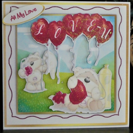 7x7 ,With All My Love by MELLONIE-DAWN ADAMS