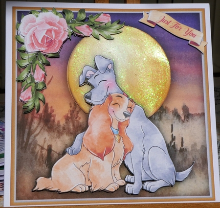 8x8  Love in the Moonlight by MELLONIE-DAWN ADAMS